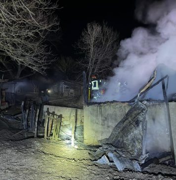 Incendiu la o gospodărie din Vizantea Răzășească