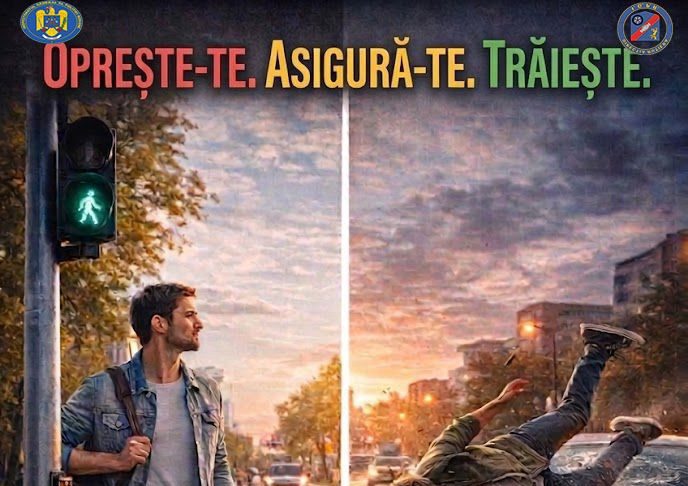 Pietonii, în atenția polițiștilor rutieri