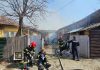 FOTO VIDEO Primele imagini de la incendiul care a cuprins mai multe case în Focșani