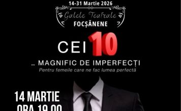 Spectacol surpriză în deschiderea Galelor Teatrale Focșănene 2026 / Marius Bodochi și artiști de operă, printre protagoniștii de astăzi
