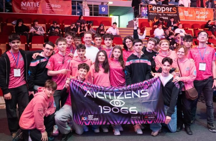 AICitizens, pentru a doua oară la CM de robotică: „Pentru cei care vreți să faceți robotică, faceți-o din pasiune.”