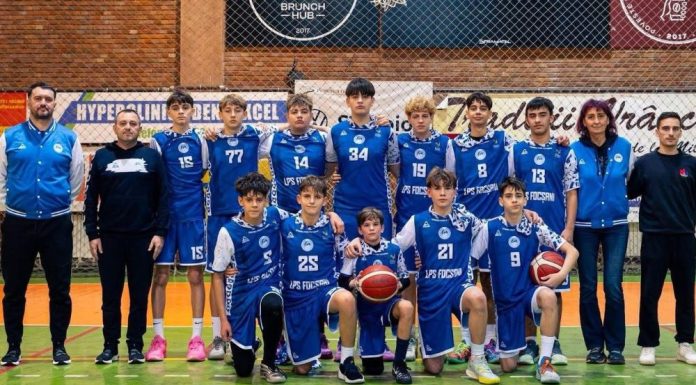 Echipa de baschet U14 a LPS Focșani s-a calificat la turneul final