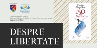 Varujan Vosganian își lansează o nouă carte, la Focșani