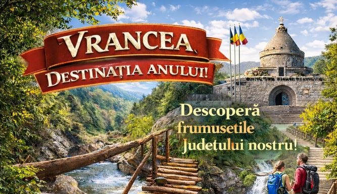 Vrancea, în competiția națională ”Destinația Anului 2026”, cu 3 obiective