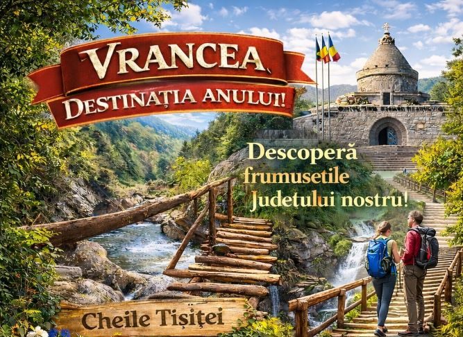 Vrancea, în competiția națională ”Destinația Anului 2026”, cu 3 obiective