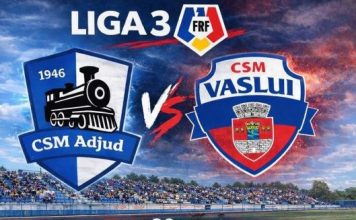Fotbal: meci important, astăzi, pentru CSM Adjud 1946, pe teren propriu
