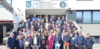 FOTO ISU Vrancea, ședințe de pregătire pe probleme legate de gestionarea situațiilor de urgență