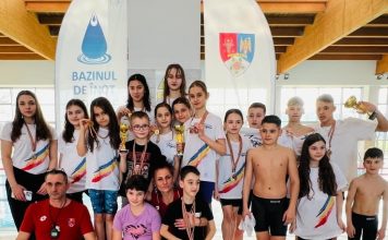 Rezultate excelente pentru micii înotători vrânceni la Cupa Mărțișorul Vrancei