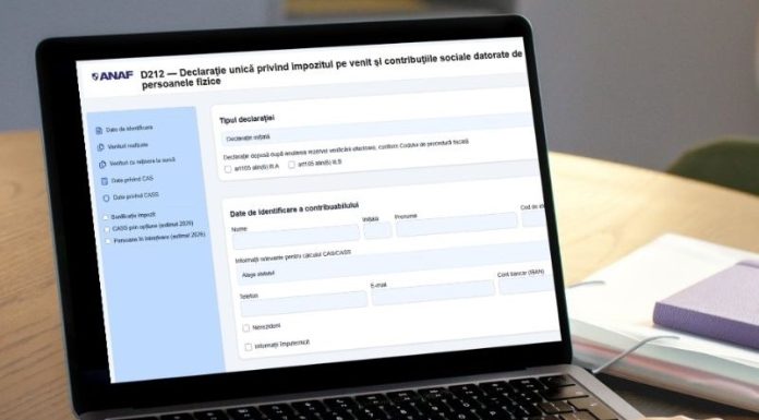 Important: Declarația Unică D212 poate fi precompletată automat în Spațiul Privat Virtual