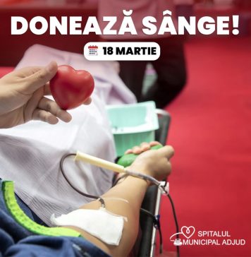 Săptămâna viitoare, o nouă acțiune de donare de sânge la Spitalul Adjud