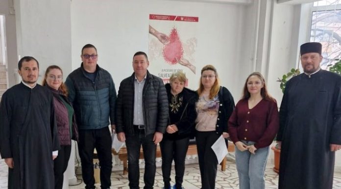 FOTO Prima acțiune de donare de sânge din acest an în Protoieria Panciu