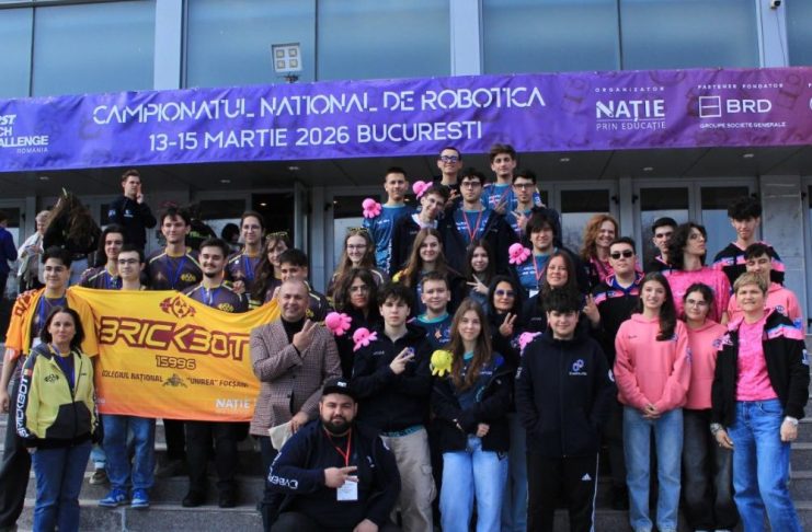 Inteligență, pasiune și viitor – toate într-o sală plină de energie! Echipele AICitizens și BrickBot, calificate la CM de robotică