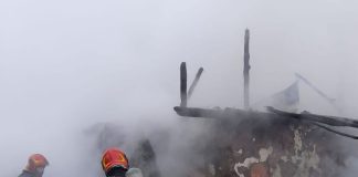 Femeia cu arsuri grave de la Homocea, transferată cu elicopterul la un spital din Iași