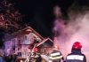 Explozie și incendiu la o gospodărie din Golești / Proprietarul a ajuns la spital