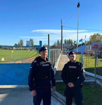 Jandarmii vrânceni vor asigura ordinea publică la manifestările sportive de pe raza județului