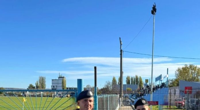 Jandarmii vrânceni vor asigura ordinea publică la manifestările sportive de pe raza județului