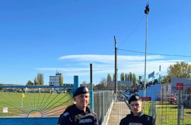 Jandarmii vrânceni vor asigura ordinea publică la manifestările sportive de pe raza județului