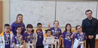 FOTO Performanță pentru micii elevi de la Școala Nereju, care îi duce direct în SUA