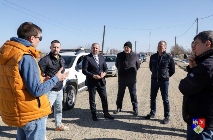 Președintele CJ Vrancea, Nicușor Halici, pe teren: avansează lucrările pe DJ 204G Suraia – Boțârlău