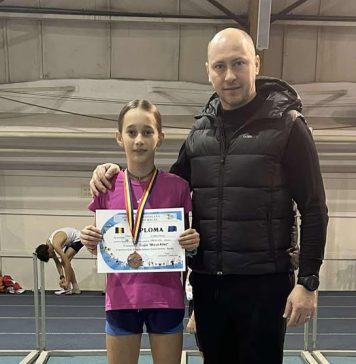 Medalie de bronz și alte rezultate promițătoare pentru mica atletă Natalia Ciobotaru