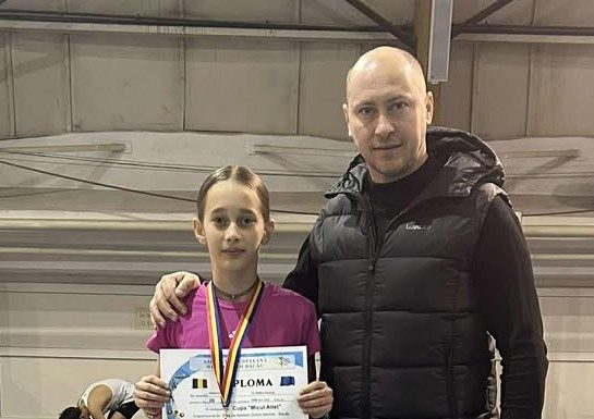 Medalie de bronz și alte rezultate promițătoare pentru mica atletă Natalia Ciobotaru
