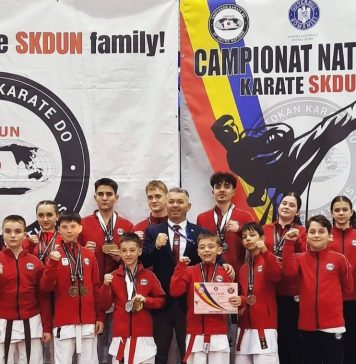 Arte marțiale: 62 medalii pentru sportivii pregătiți de Daniel Fusaru la CN Karate SKDUN