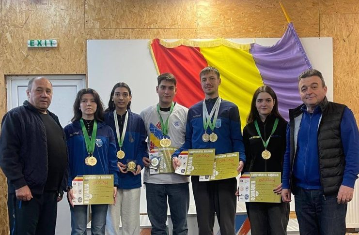 Cinci medalii pentru sportivii focșăneni la finala CN de tir sportiv pentru tineret