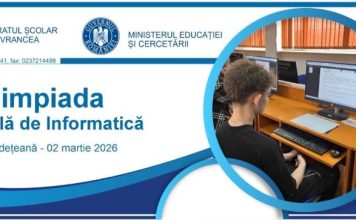 Patru elevi vrânceni calificați la Olimpiada Națională de Informatică