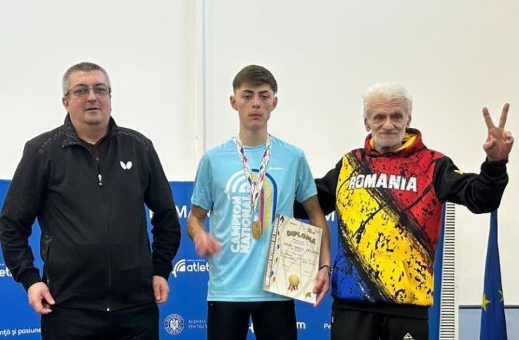 FOTO Atleții de la CSS Focșani, la înălțime la CN în sală U20