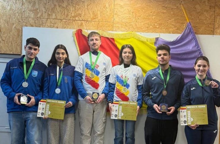Noi rezultate foarte bune la tir sportiv pentru tinerii pregătiți de Aurel Giurgea