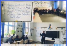 FOTO Elevii Școlii Gimnaziale Vârteșcoiu au deschis „cartea” profesiei de polițist