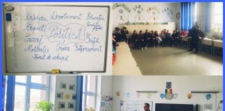 FOTO Elevii Școlii Gimnaziale Vârteșcoiu au deschis „cartea” profesiei de polițist