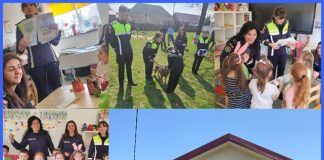 Acțiuni educative în rândul elevilor și preșcolarilor din Mărășești / Câinele polițist Hera, în centrul atenției