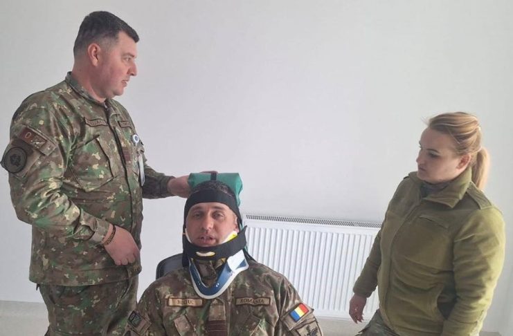 Spitalul Militar Focșani – sesiuni de instruire a personalului medical din Garnizoana Focșani