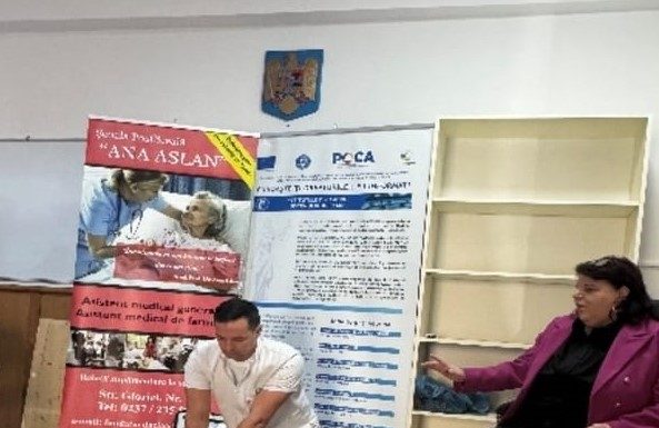 Cursuri gratuite de prim ajutor pentru angajații Serviciului de Probațiune Vrancea