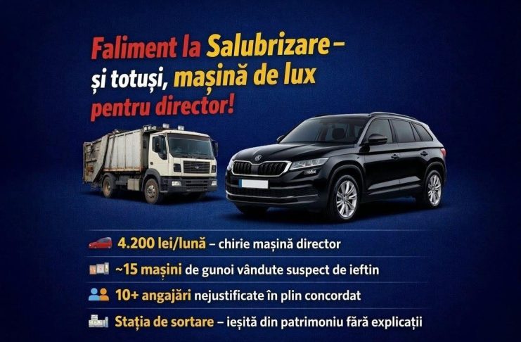 Consilierii locali PNL Focșani reclamă probleme grave privind gestionarea S.C. Salubrizare și Servicii Publice S.A.