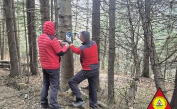 Salvamontiștii au continuat lucrările de verificare și refacere a traseelor turistice din Munții Vrancei