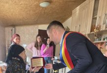 FOTO Femeie din Dumitrești, sărbătorită la împlinirea vârstei de 100 de ani