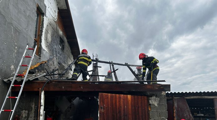 Incendiu și la o casă din Bordești