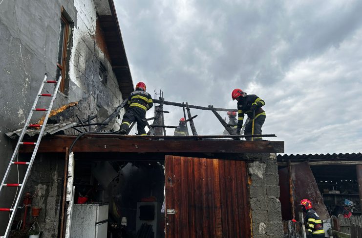 Incendiu și la o casă din Bordești