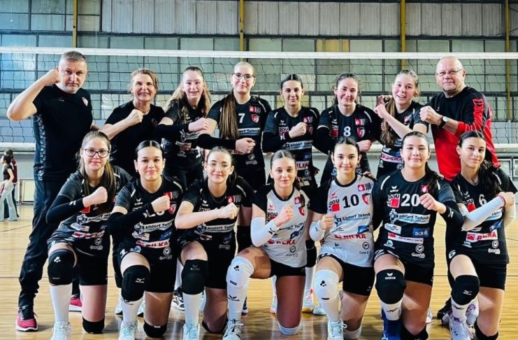 Voleibalistele de la ACS Academika Focșani, calificate la turneul final național U15