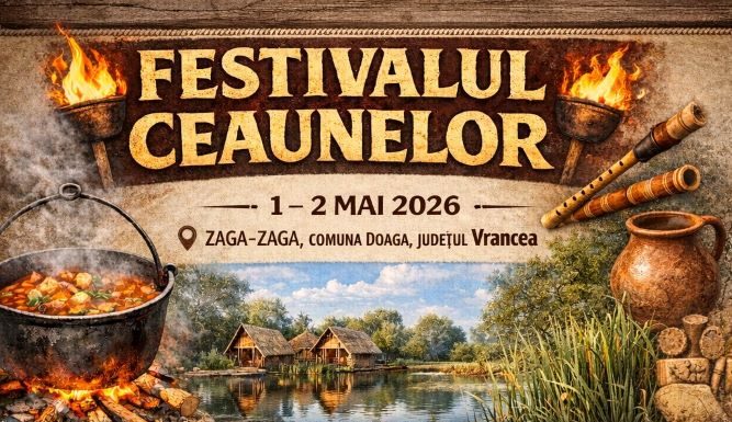 Centrul Cultural Vrancea, prezent la Festivalul ceaunelor, de la Zaga Zaga