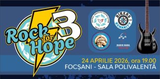 Rock for Hope 3 – Dăruiește speranță copiilor cu autism! / Spectacol caritabil, vineri, la Focșani