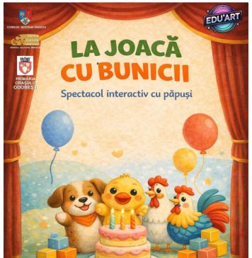 Spectacol pentru preșcolari, la Odobești