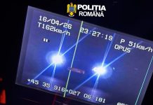 Șofer beat turtă, prins cu 162 km/h pe E85, la Urechești