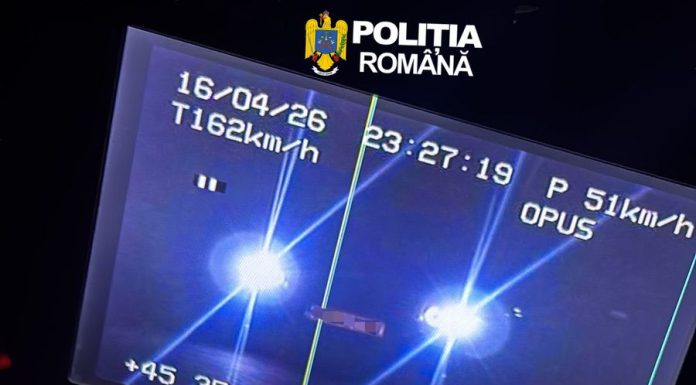 Șofer beat turtă, prins cu 162 km/h pe E85, la Urechești