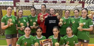 Final de sezon pentru ALH Dinamic Focșani junioare 3 / Handbalistele au încheiat pe locul 3 turneul semifinal de la Focșani