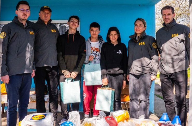 Daruri pentru o familie greu încercată din partea angajaților DGA Vrancea