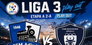 Fotbal: Adjudul vizează cele 3 puncte în jocul de astăzi / Suporterii sunt așteptați la meci