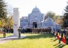 Ceremonie militară la Mausoleul Eroilor din Focșani, de Ziua Forțelor Terestre
